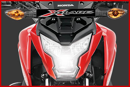 Planet Honda - X Blade Robo-face-led-headlamp