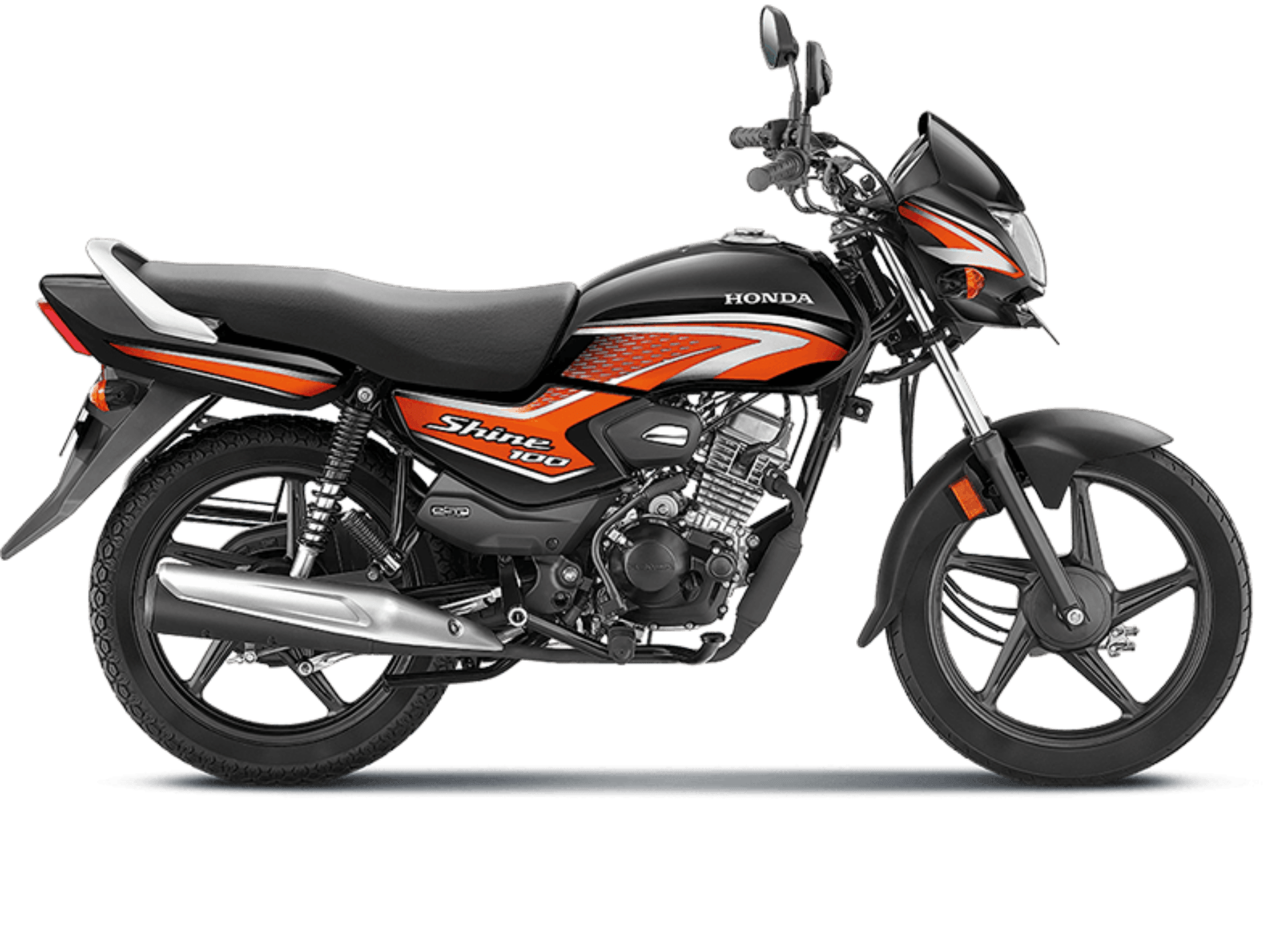 Orange with Black